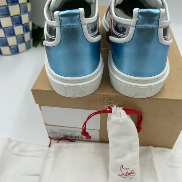Men's Christian Louboutin adolon trash, limited edition sneaker size 44 - Picture 2 of 8